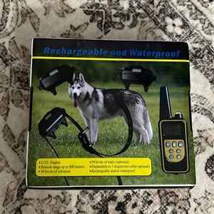 New Rechargeable and waterproof Training Collar and Remote for Dogs